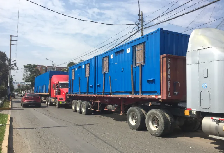 Refugios oficinas modulares San Martín - Minera Yanacocha